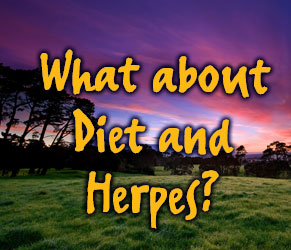 What about diet and Genital Herpes? Does my health effect herpes?