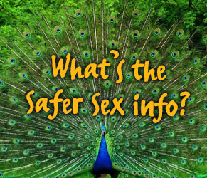 What is the safer sex info about Herpes